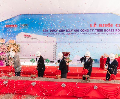 Ground-breaking Ceremony of A10 factory
